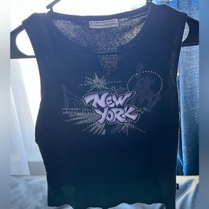 Y2K vintage tank (slightly cropped)